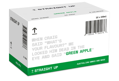 Green Apple - 12 Pack Carton